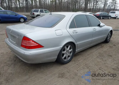 2003 Mercedes-Benz S 500 from USA, damaged, VIN WDBNG84J63A362933